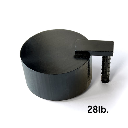Model #ACW28. Anchor weight for movable soccer goal, 28lb.