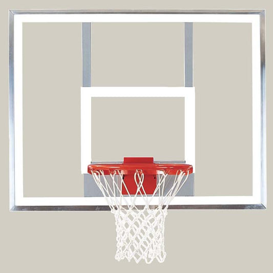 Model #BA407U. Bison 42" x 54" polycarbonate basketball backboard.
