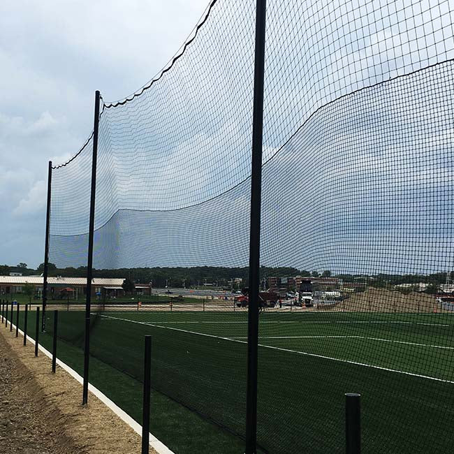 Backstop net hybrid system.