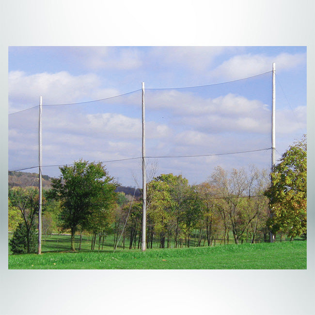 Custom barrier net for golf.