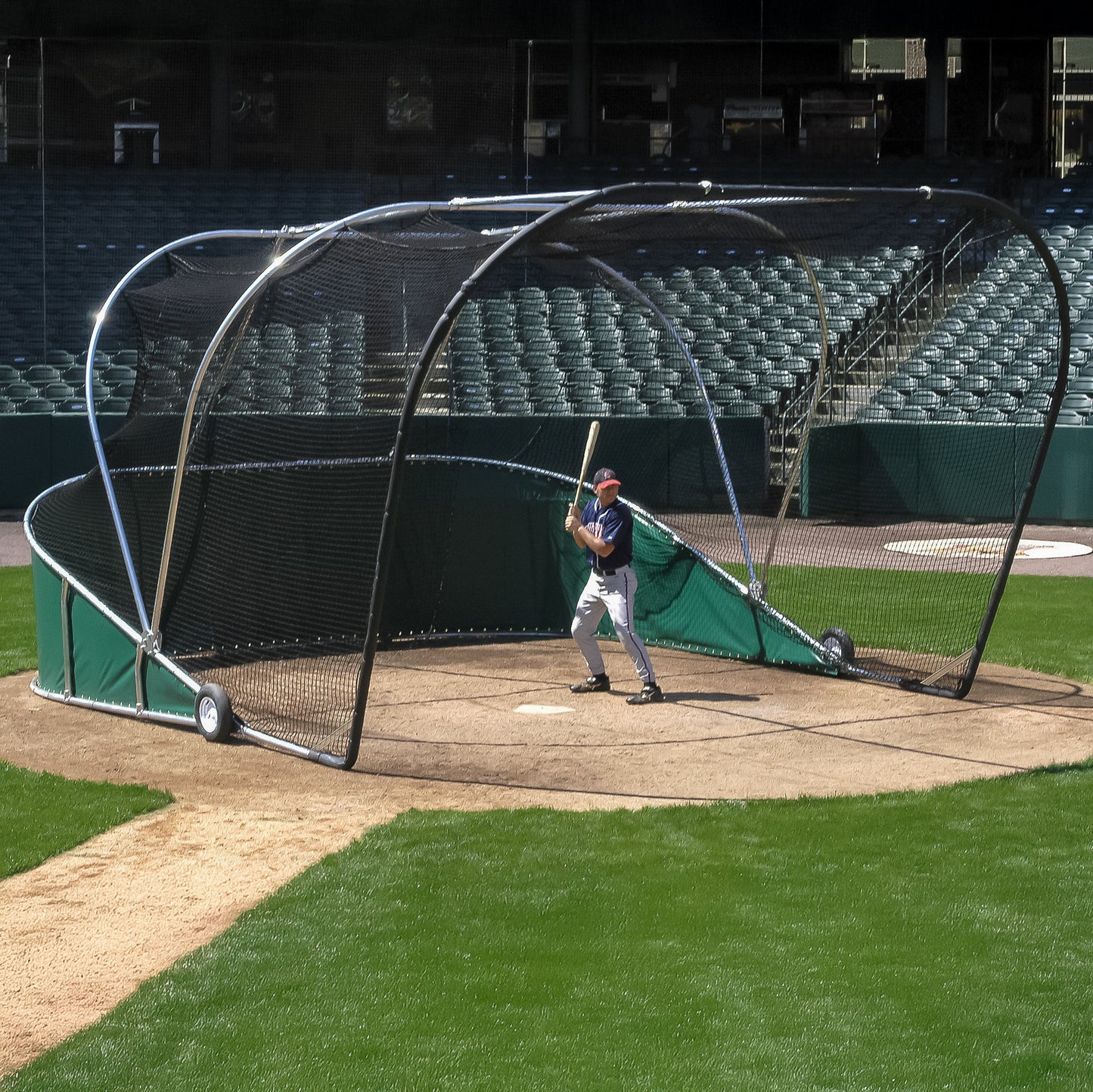 Model #BCBIGBUBBA. Batting cage for baseball.