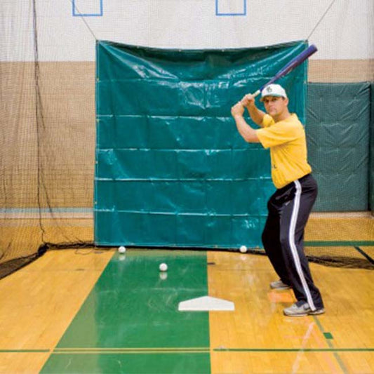 Model #BCPROT. 7'6" x 7'6" vinyl Batting Cage Net Protector.