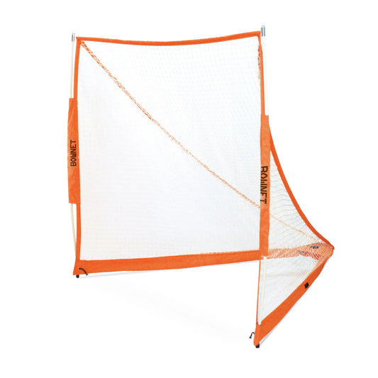 Model #BOWLAX. Bownet foldable box lacrosse goal. 6' x 6'.