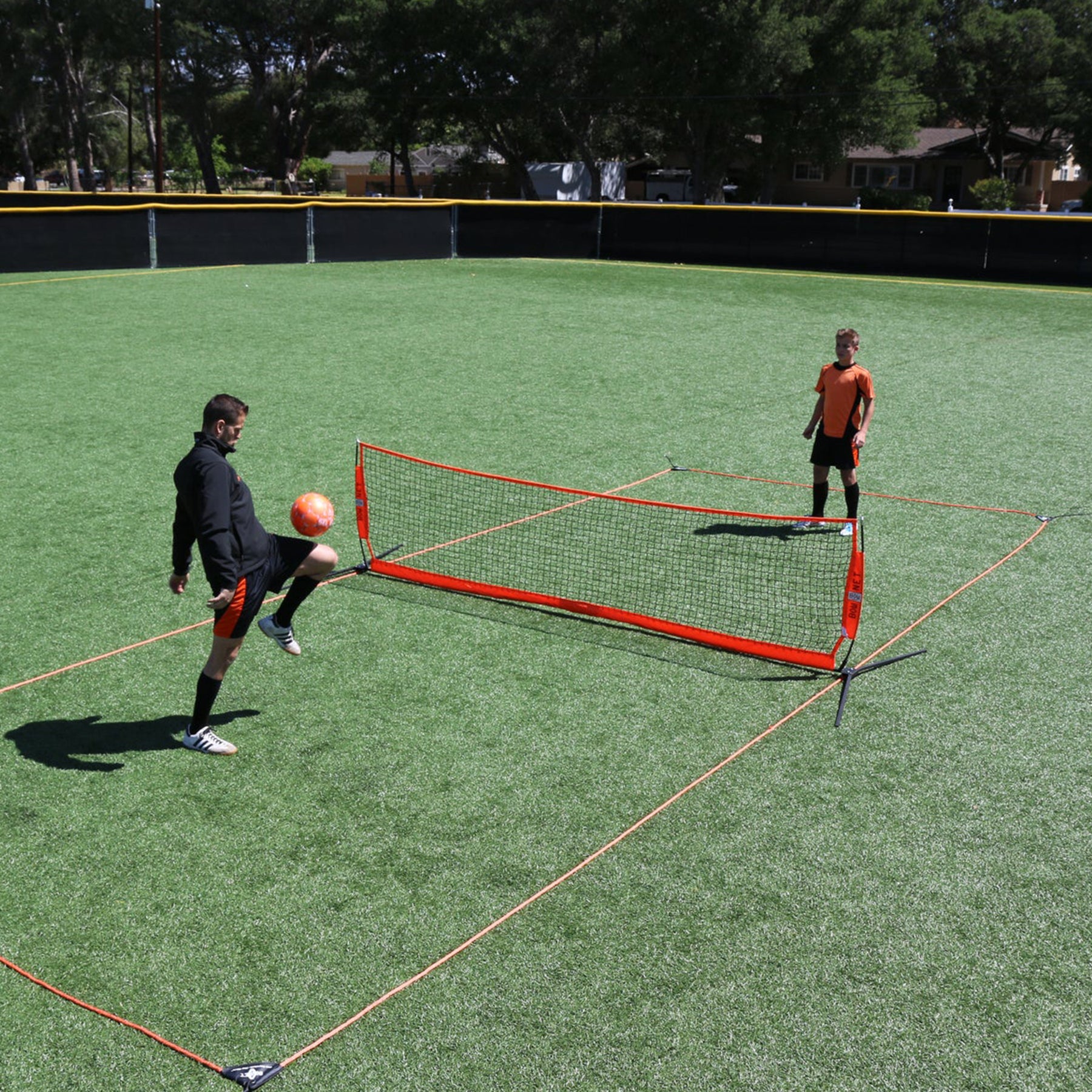 Model#BOWNETSOCCERTENNIS12. Bownet foldable 12' x 3' soccer/tennis net.