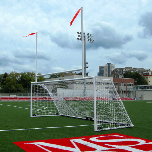 Custom combination rugby soccer set up.