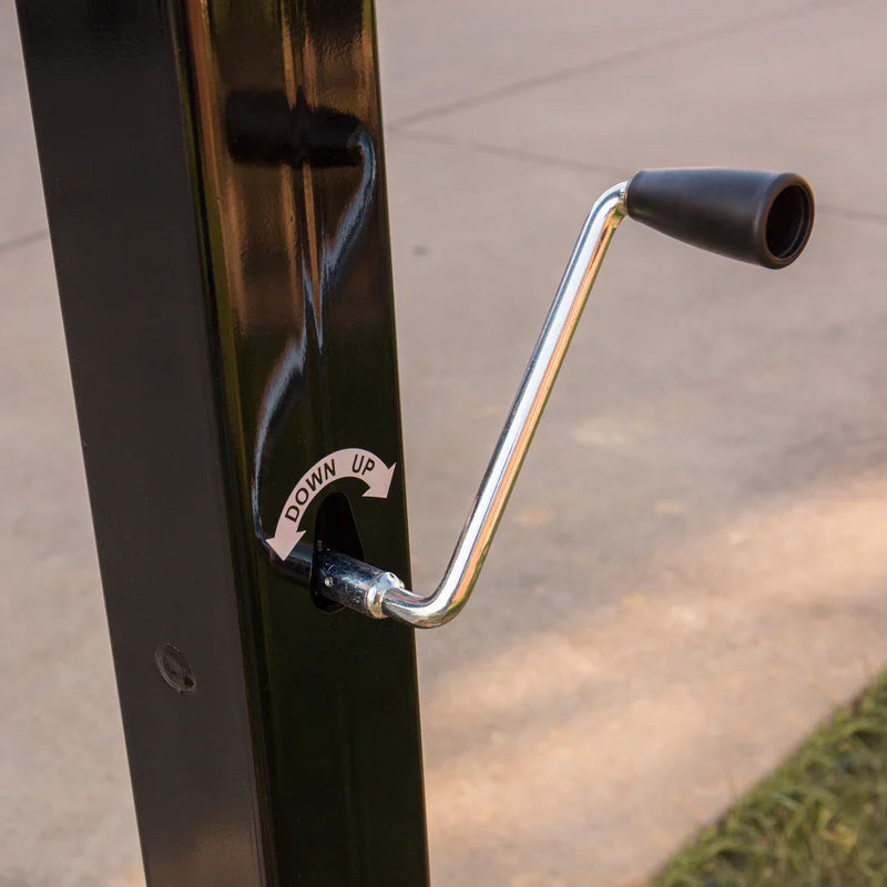 Goalsetter Contender 54 inch basketball hoop crank