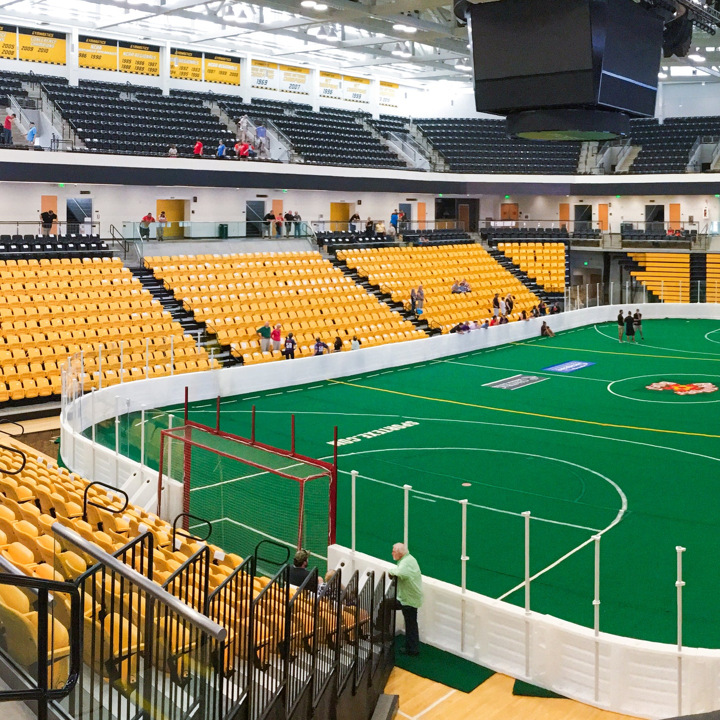 custom indoor soccer goals