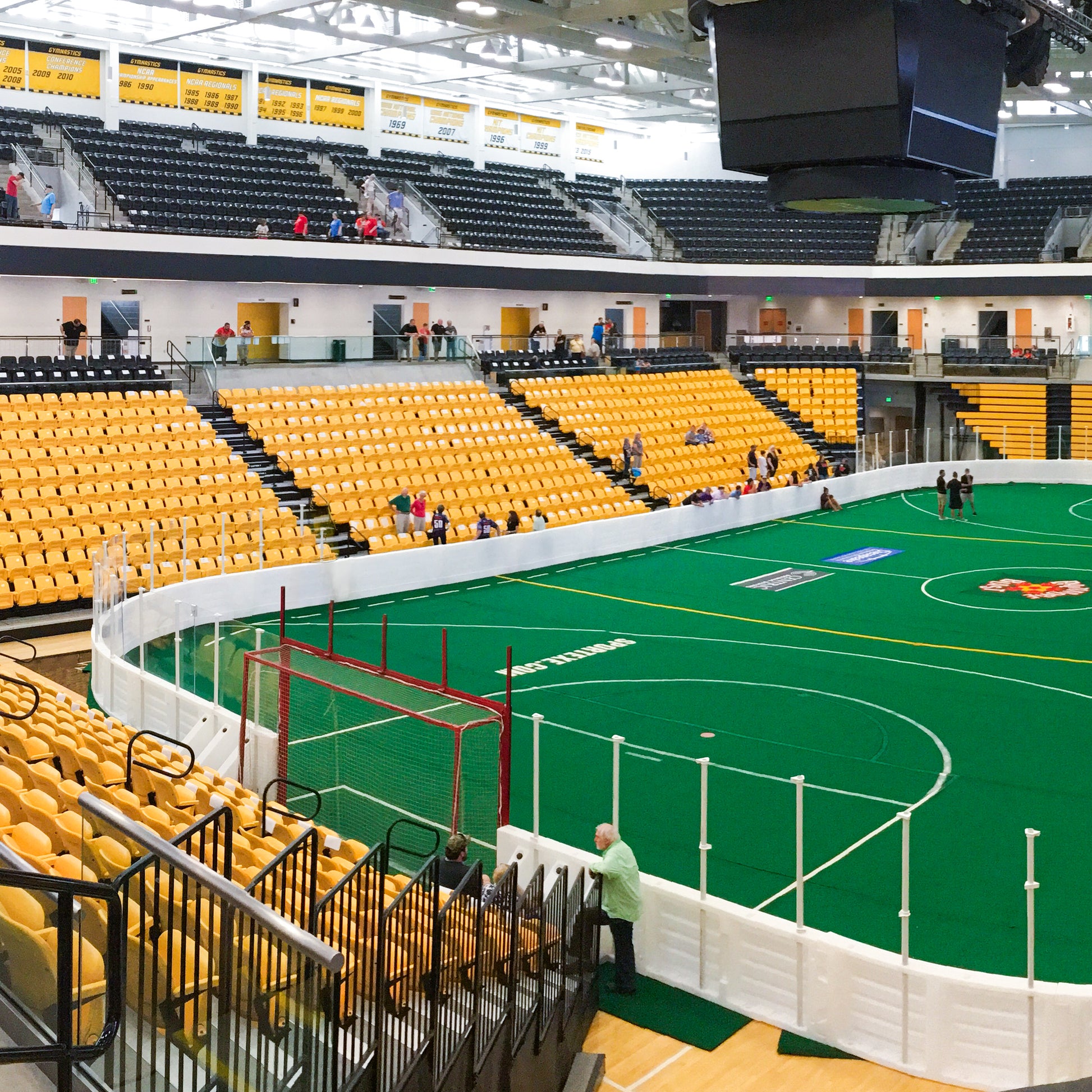 custom indoor soccer goals