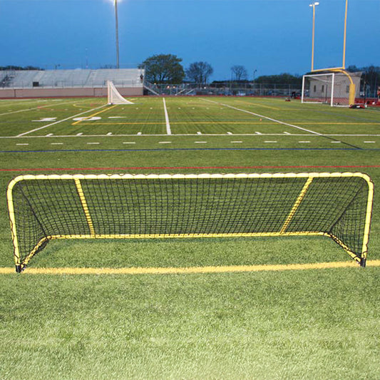 Custom yellow aluminum training goal.