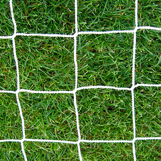 Model #GAPN715N. 7' x 15' white soccer net.