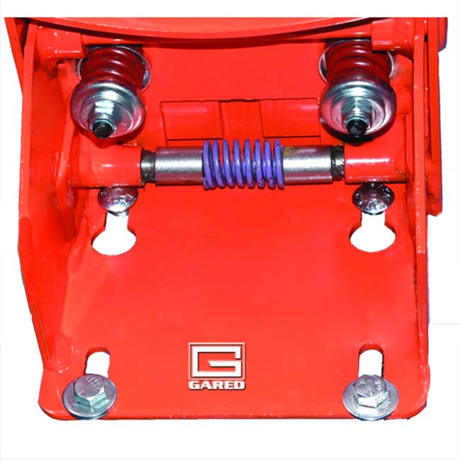 Model #GARED2000. Hole pattern for Collegiate Premium breakaway rim.