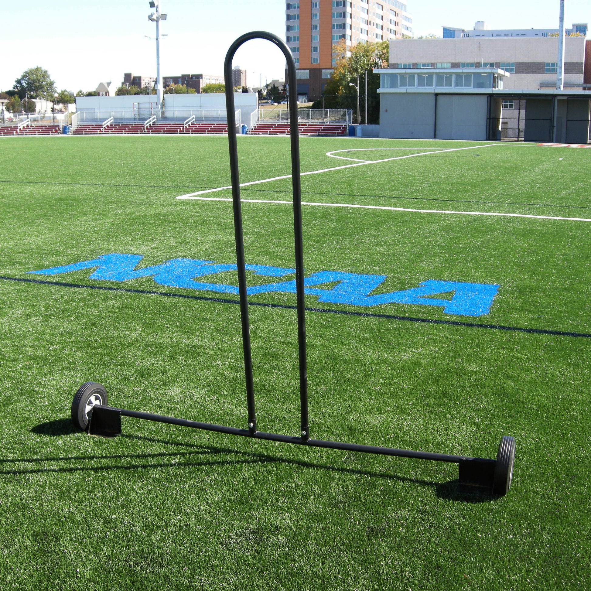 Model #LXGC6. Lacrosse goal cart to easily move lacrosse goals.
