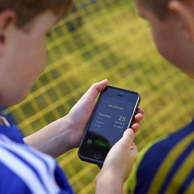 Model #MCLUB. M Station club rebounder. The best soccer goal rebounder mobile app.