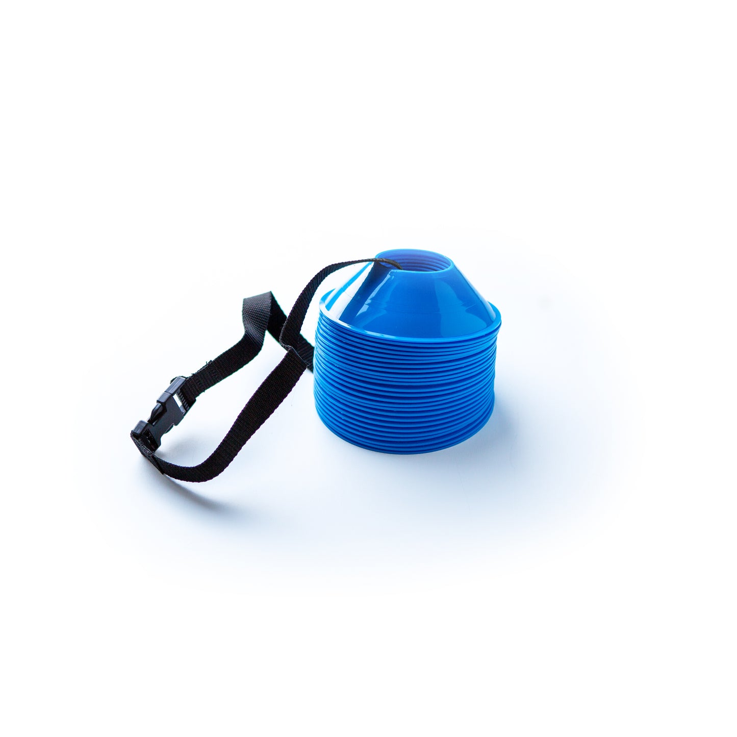 Model #MDCBLUE. Mini disc cone for soccer field marking.