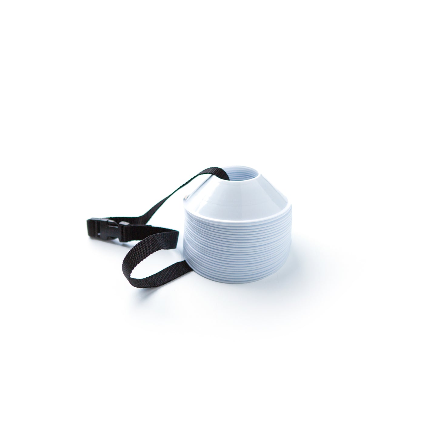 Model #MDCWHITE. Mini disc cone for soccer field marking.