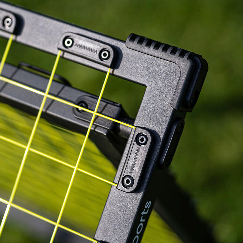 Model #MSTATIONP10. M Station portable soccer rebounder.