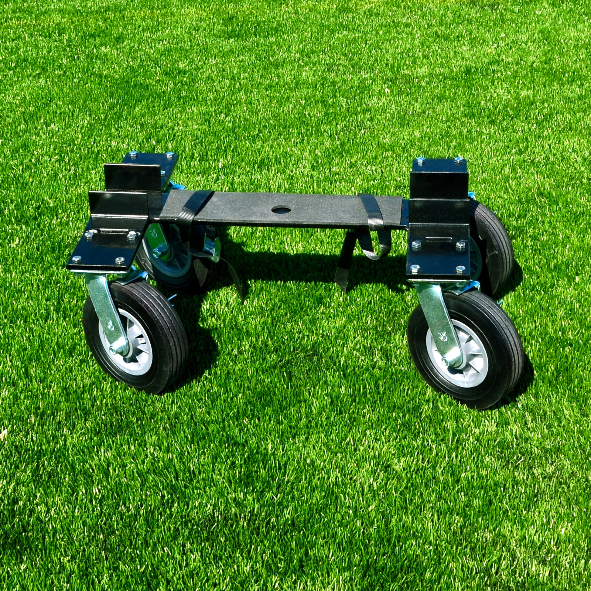 Model #CMW2CASTER. Caster wheel dolly kit to move soccer goals with 2" base.