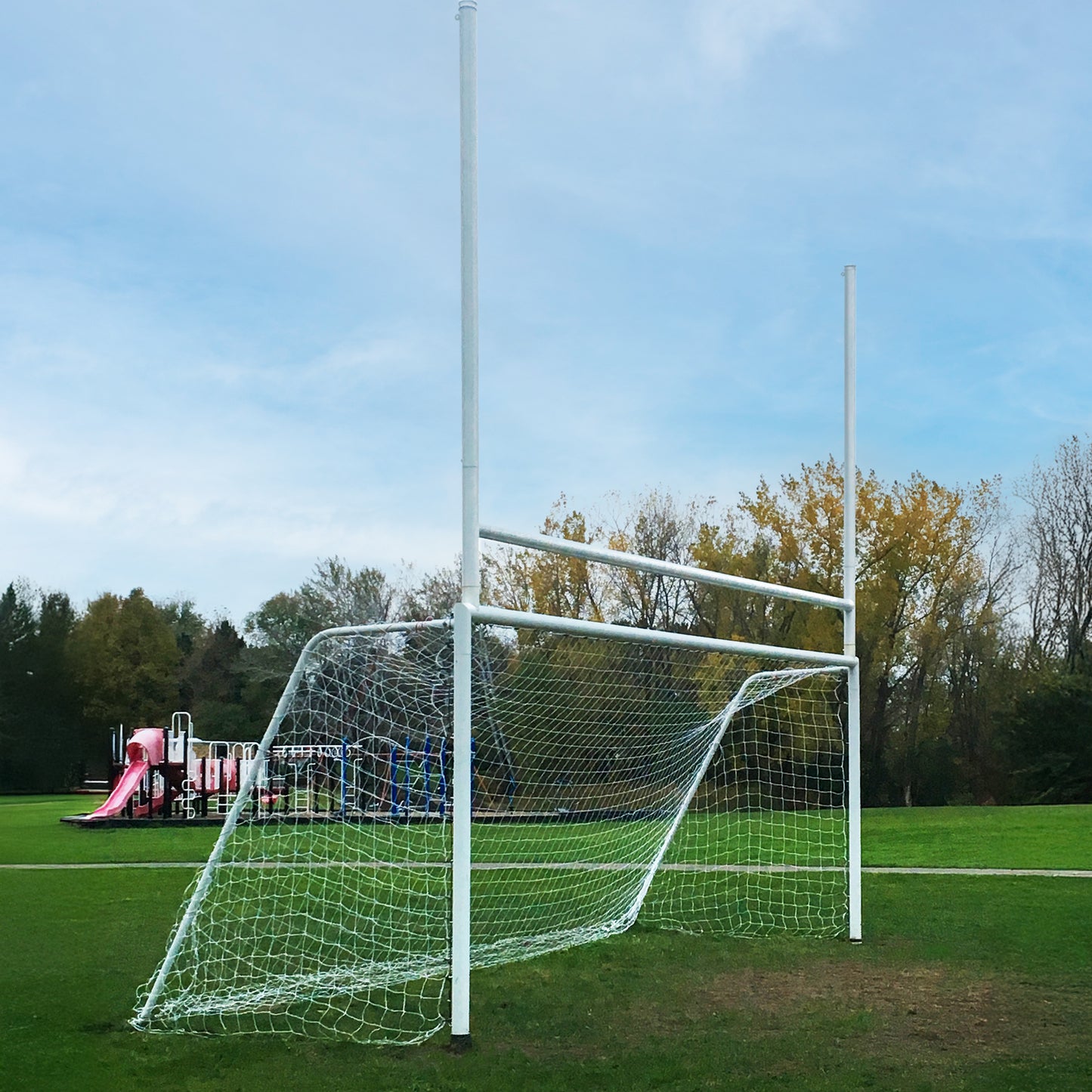 Model #P824RD4SGFGBGHS. Combination rugby and soccer goal.