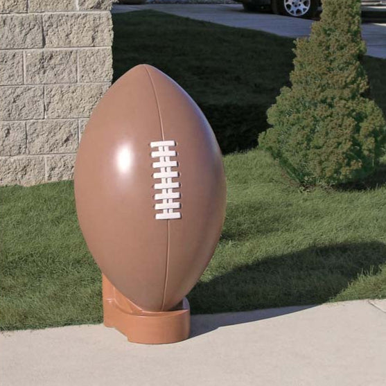 Model #PR-FBB. Concrete football bollard.