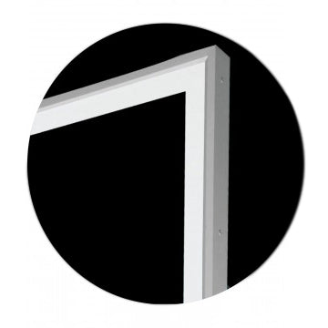 PROforce basketball hoop backboard up close.