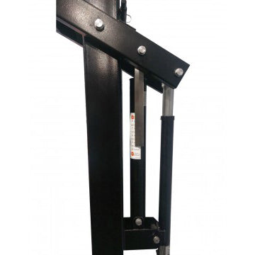 Power arc for PROview basketball hoops. Close up view.