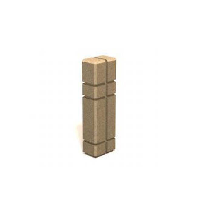 Model #PRSB128. 12" x 8" x 30" concrete bollard.