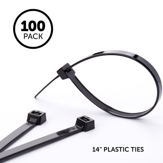 Model #PT14. 14" Plastic tie to attach to soccer net.