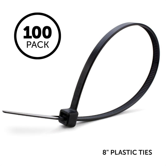 8 inch plastic ties