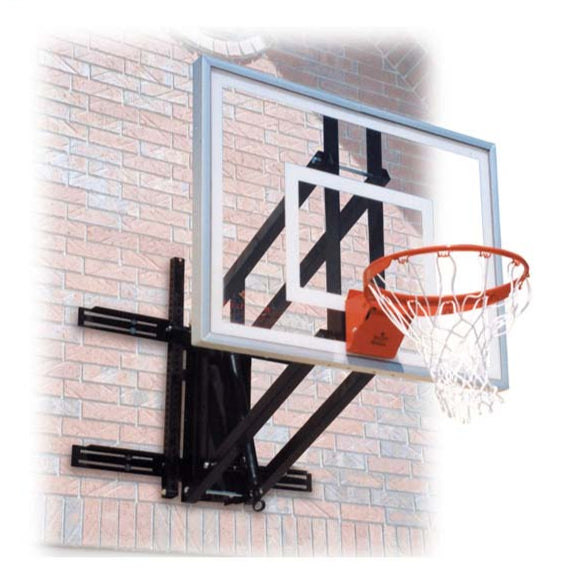 Roofmaster wall mount basketball hoop.