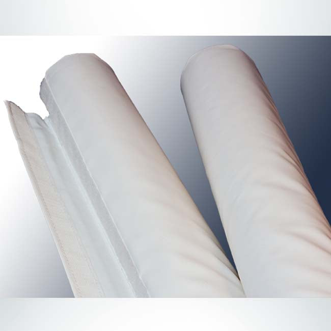 Model #RS. Back pads for hockey goals.