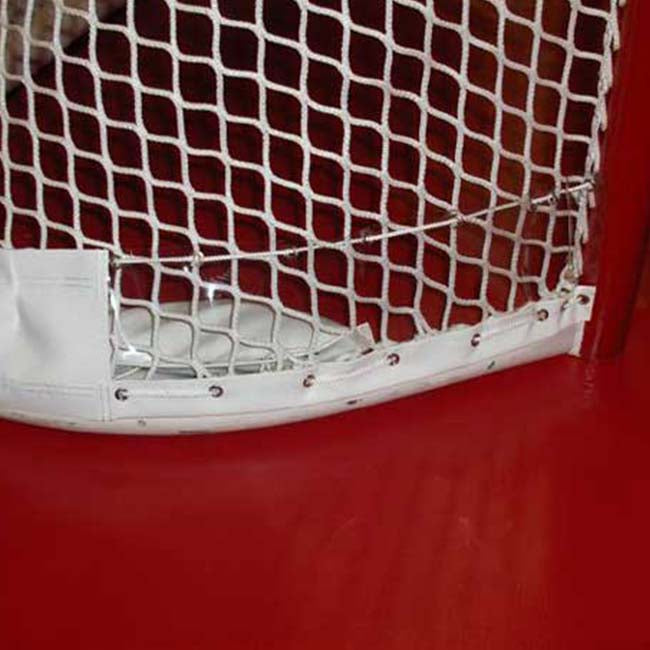 Model #RSNHL. Net protector white and red.