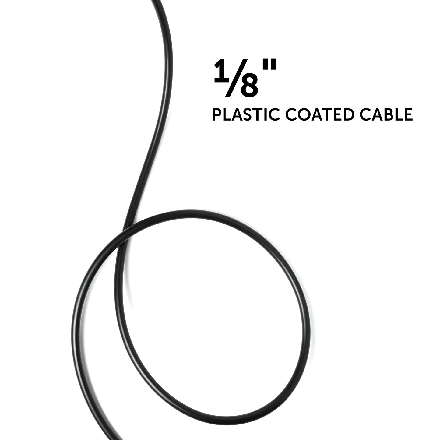 Model #SC1PC8. Plastic coated cable.