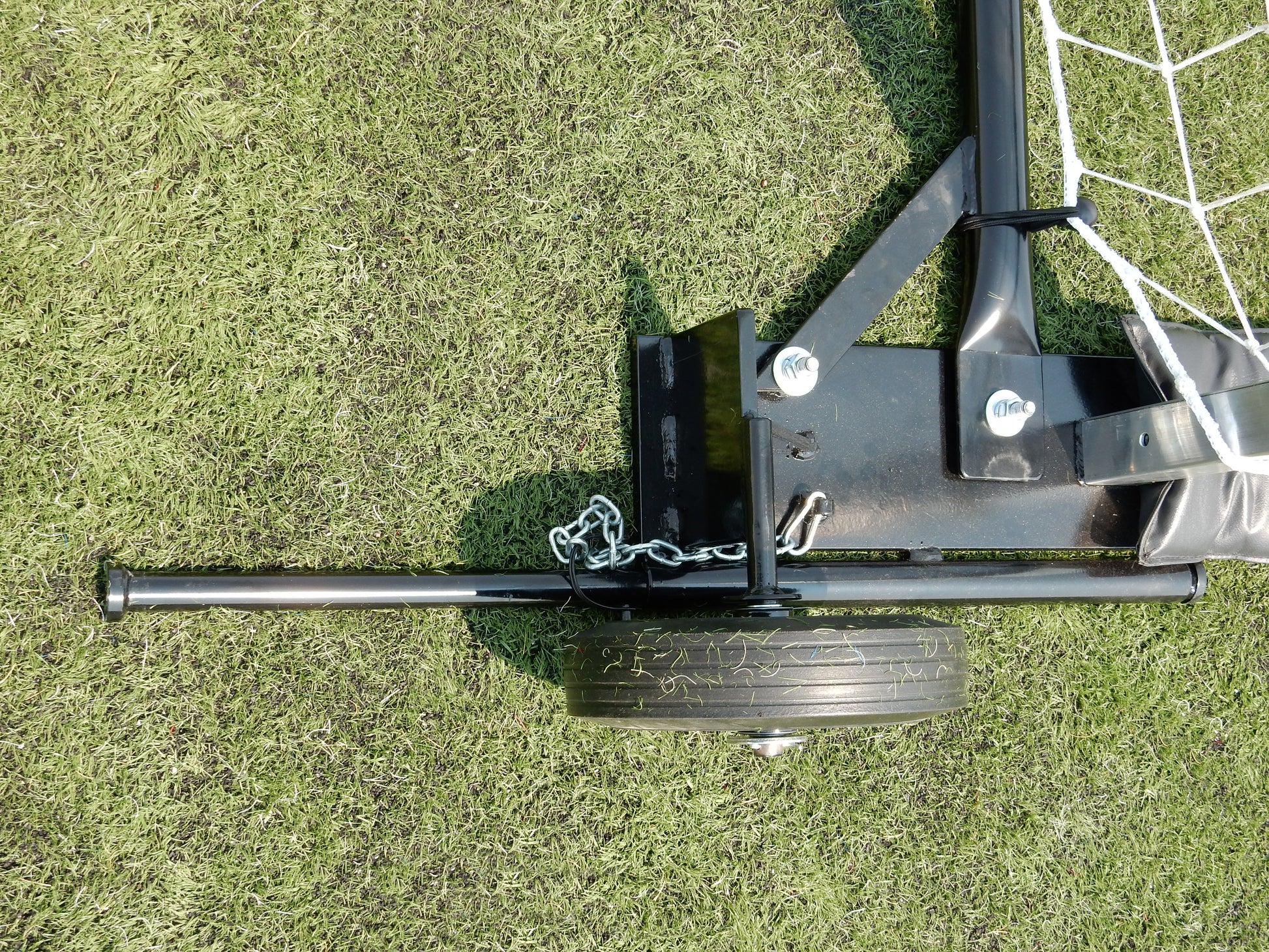 Model #SG. Deluxe wheel for flat shooting goal.