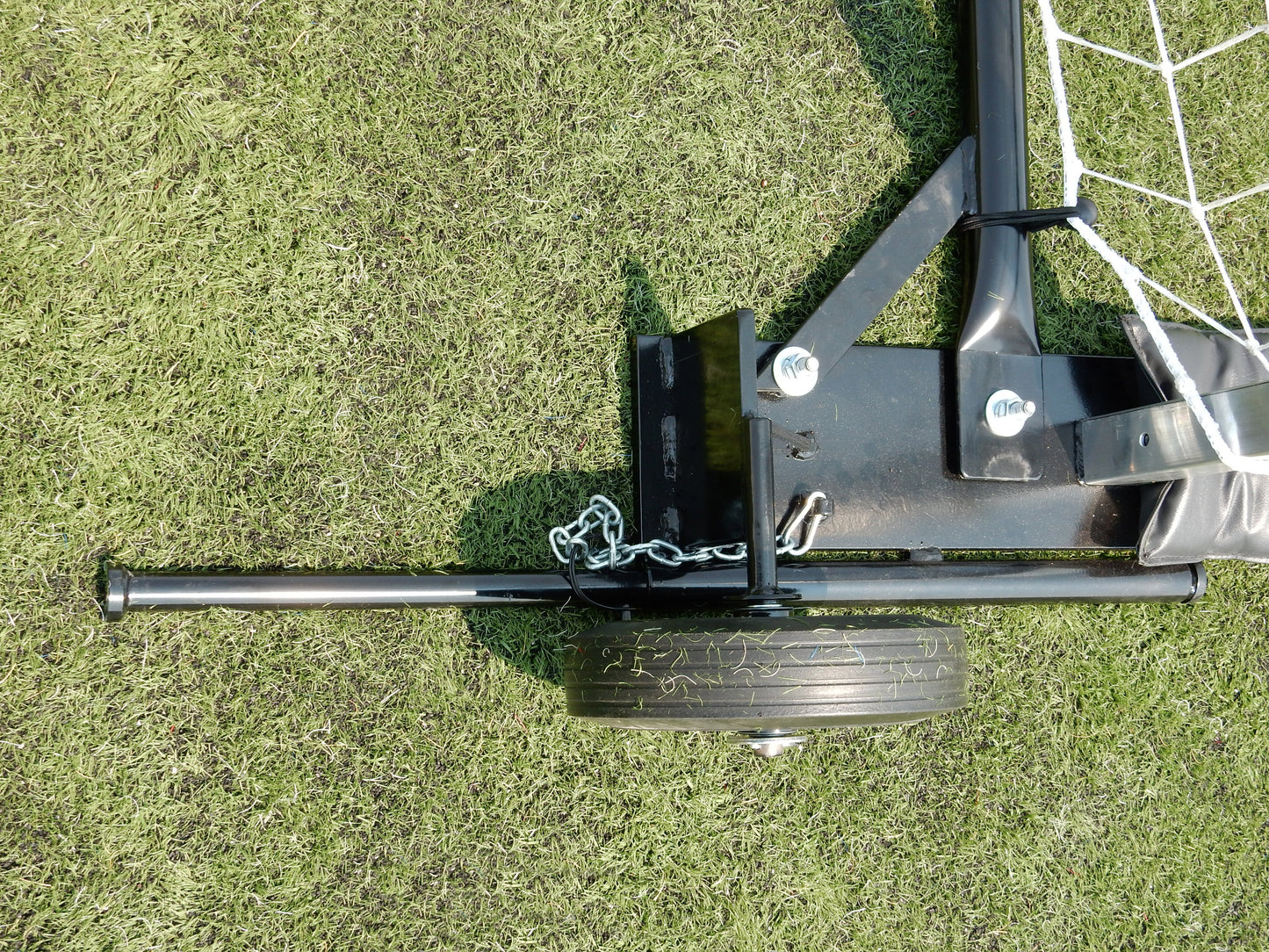 Model #SG. Deluxe wheel for flat shooting goal.