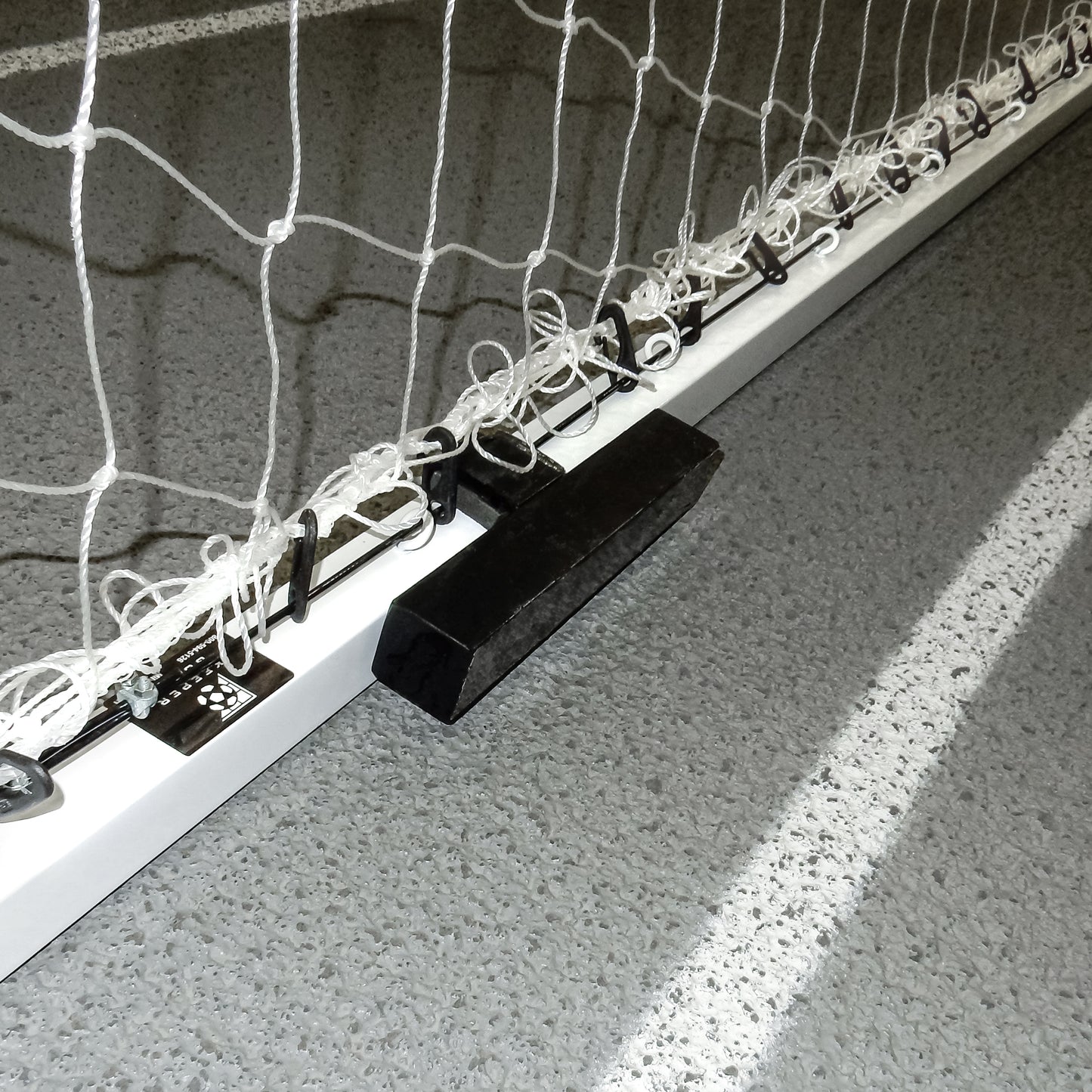 Model #SGEFUTSAL. Anchor weight for futsal goal.