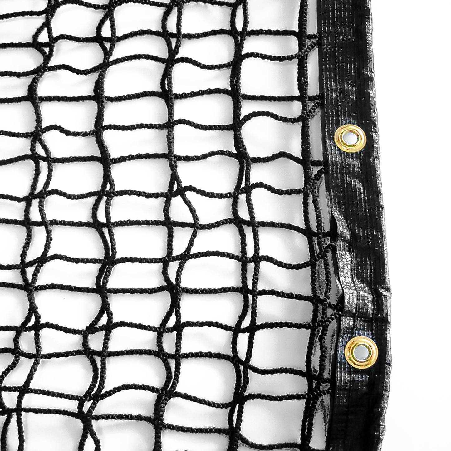 Model #SGR1. 8' x 24" x 18' soccer rebounder net, knotless, nylon mesh, double layer, 178".