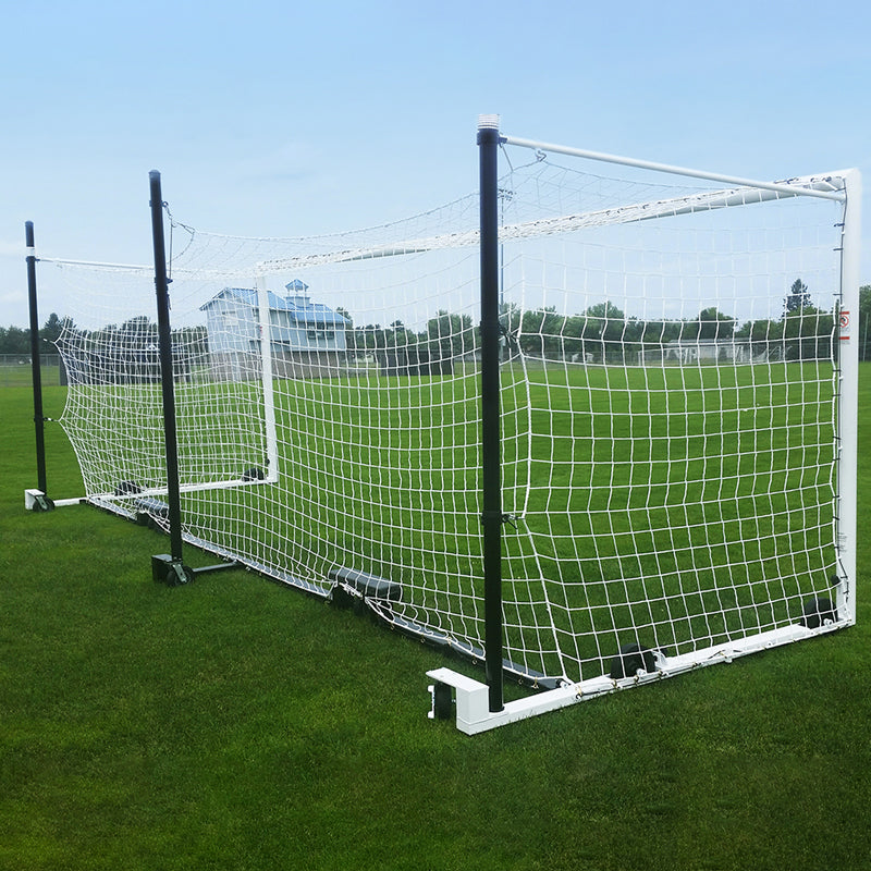 Stadium cup wheeled soccer goal