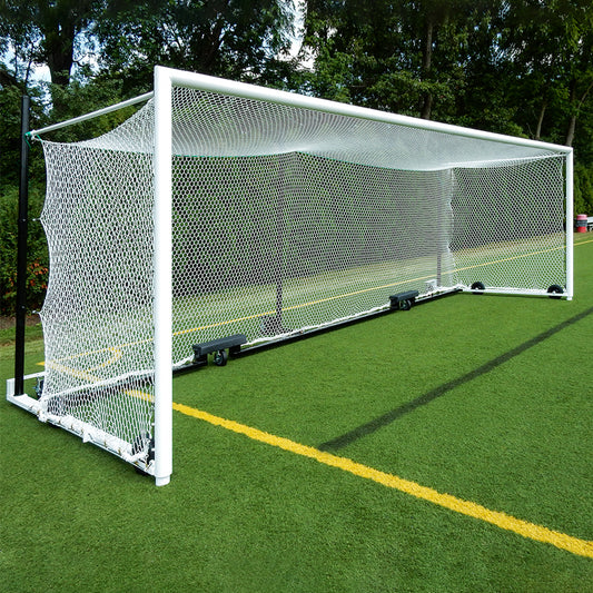 Stadium cup wheeled soccer goal