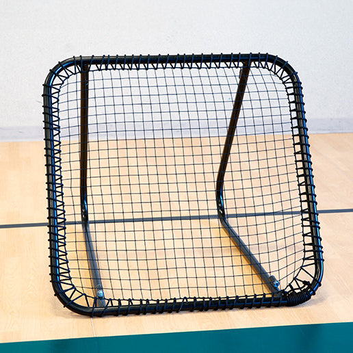 Model #TCHOUCKE. Tchoukball net with powder coated black frame and black net.
