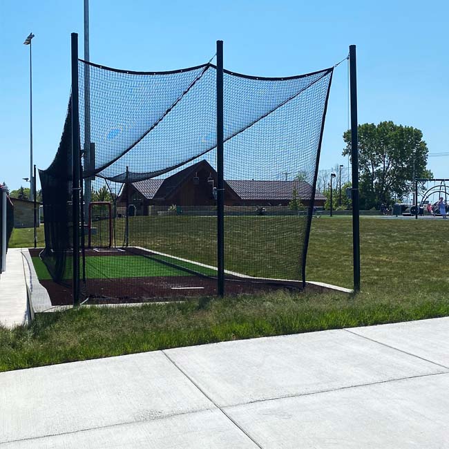 70' tension batting cage.
