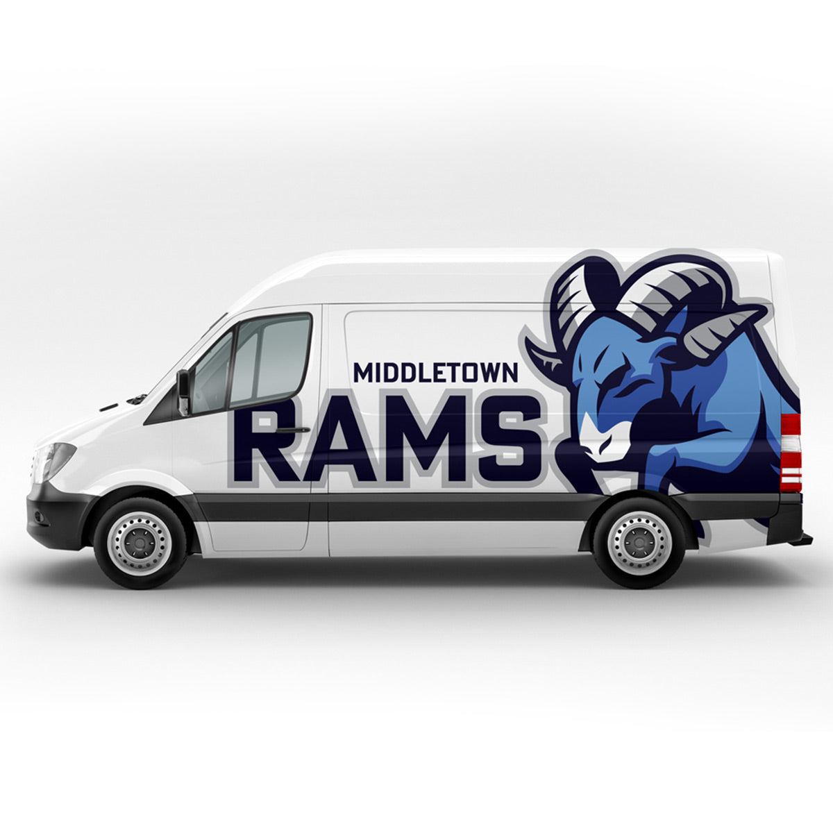 Vehicle Wrap. High school sports team.