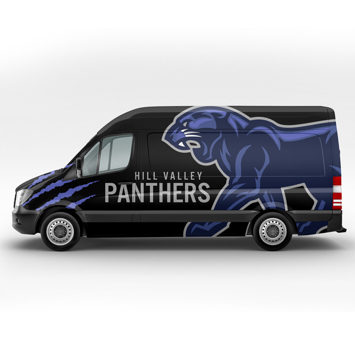 Vehicle wrap. Team Van.