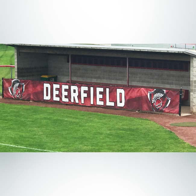 Windscreen with custom digital print.