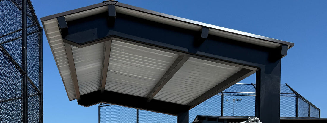 Premium Hard Shell Bleacher Cover Installed at Anna City Park