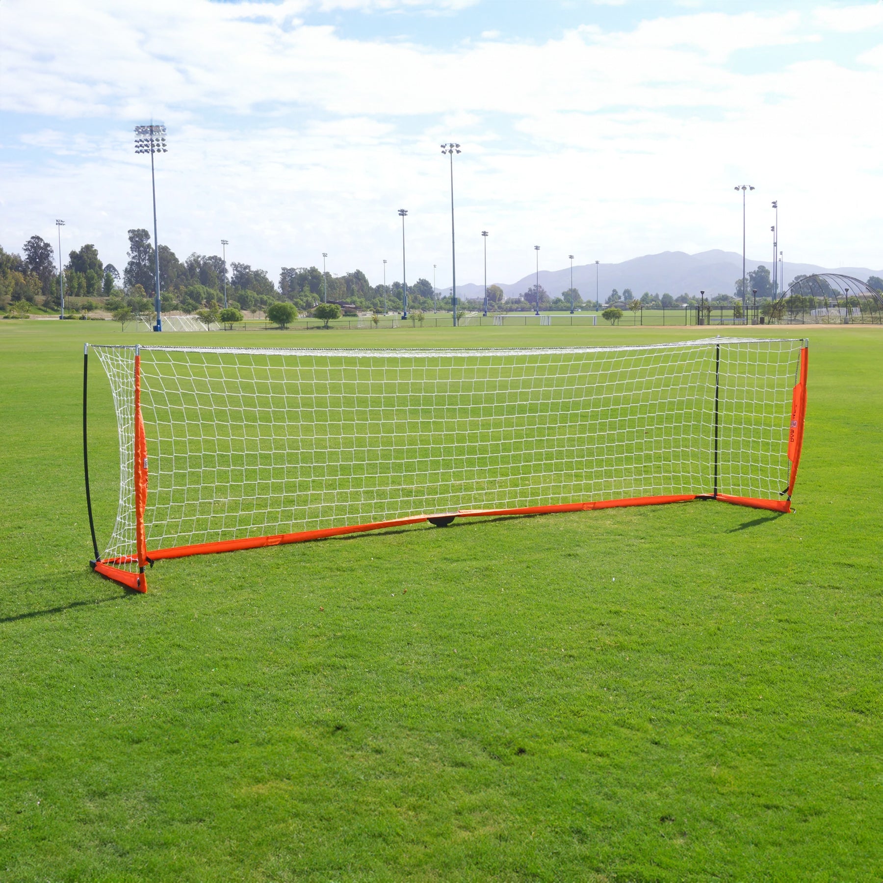 Bownet 4' x 16' portable soccer goal.
