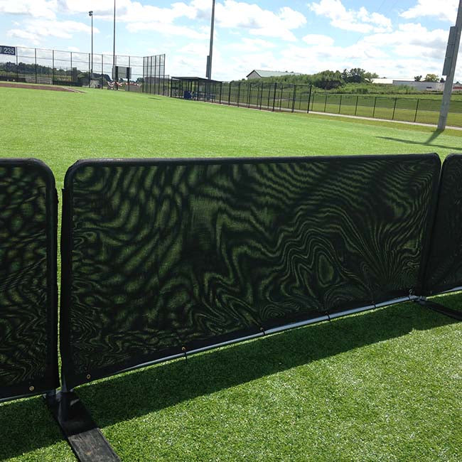 Custom windscreen fencing.