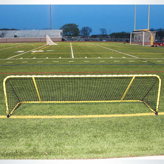Custom yellow aluminum training goal.