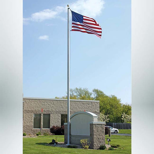 Model #EC20. Heavy duty flagpole.