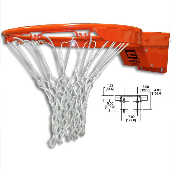 Model #GARED2000. Collegiate Premium breakaway rim.