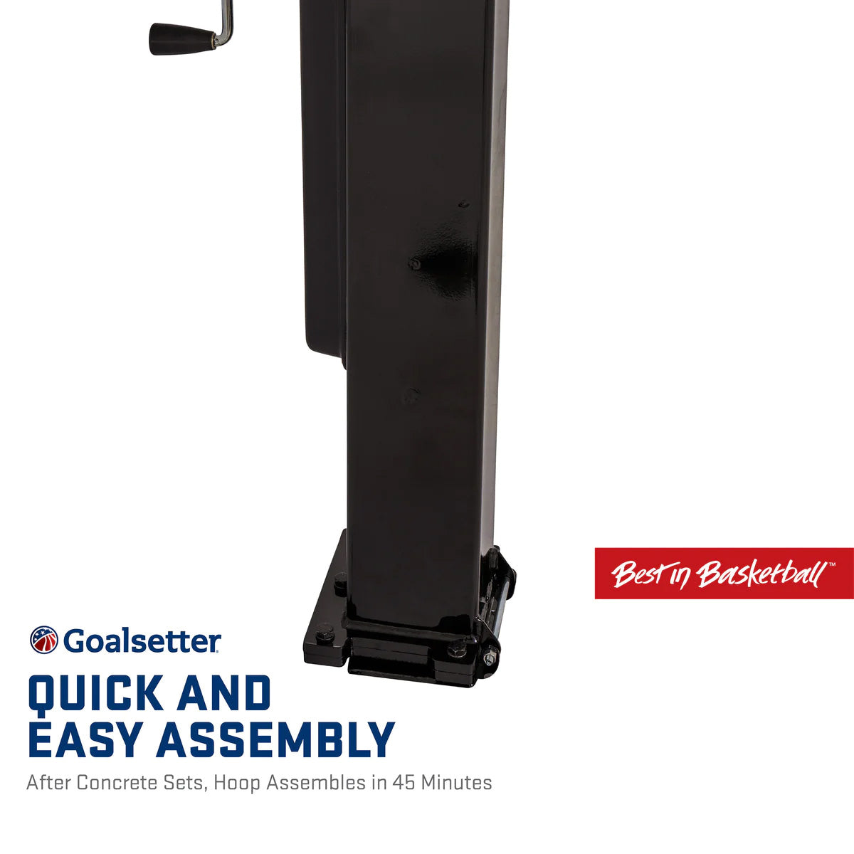 Goalsetter quick assembly